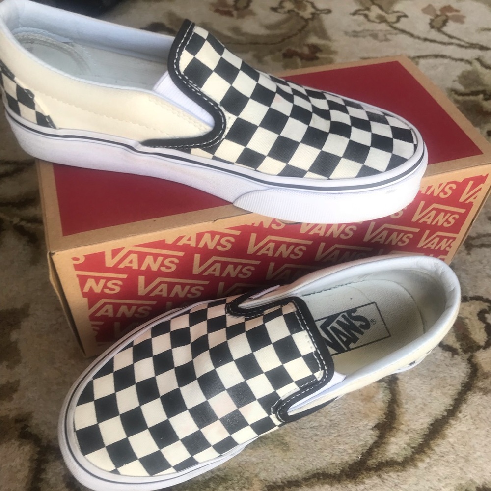 Checkerboard Vans